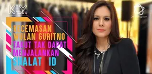 Kedatangan ‘tamu’ awal bulan,  Wulan Guritno Takut Tak Dapat Menjalankan Shalat  Id