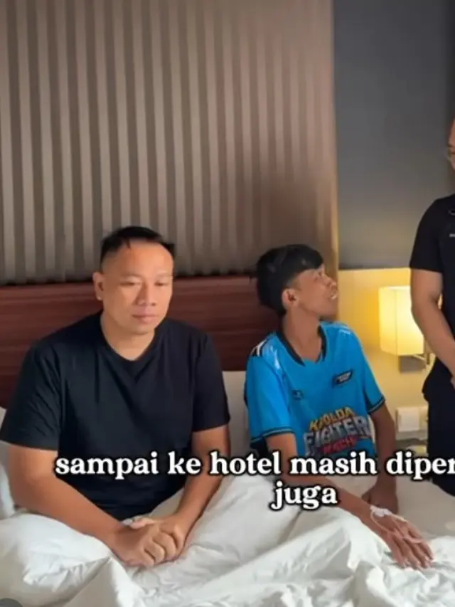 Dede Sunandar memberikan pernyataan setelah kondisi membaik (credit: instagram.com/vickyprasetyo777)