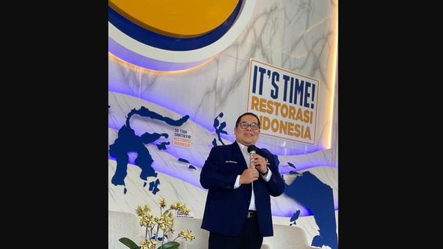 Juru Bicara Tim Nasional (Jubir Timnas) Pemenangan Anies Baswedan-Muhaimin Iskandar (AMIN) Indra Charismiadji ditangkap aparat kejaksaan.