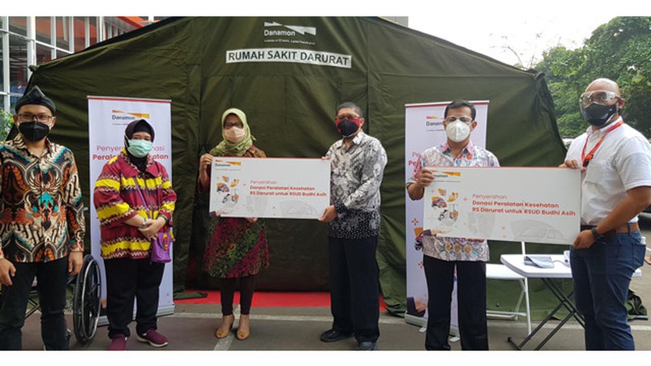 Peringati Hari Jadi ke-65, Danamon Bangun Rumah Sakit Darurat