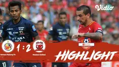 Laga lanjutan #ShopeeLiga1, #SemenPadang vs #MaduraUnited pada hari Minggu sore (20/10/2019) berakhir kemenangan untuk Madura Unit...