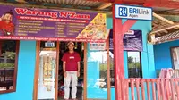 Rahmat manfaatkan KUR BRI untuk kembangkan usaha. Foto dok. BRI