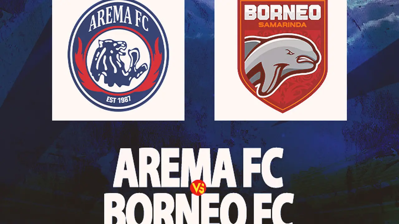 Liga 1 - Arema FC vs Borneo FC