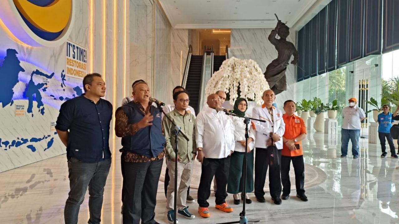 Koalisi Perubahan ingin Anies-Cak Imin menjadi pasangan capres-cawapres pertama daftar ke KPU.<br>