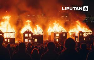 ilustrasi kebakaran (Liputan6.com/Abdillah)