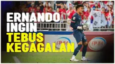 Berita video penjaga gawang Timnas Indonesia U-23, Ernando Ari Sutaryadi, yang tampil heroik dan keluar sebagai Man of the Match pada laga kontra Korea Selatan, berjanji ingin berikan gelar Piala Asia U-23 untuk Indonesia.