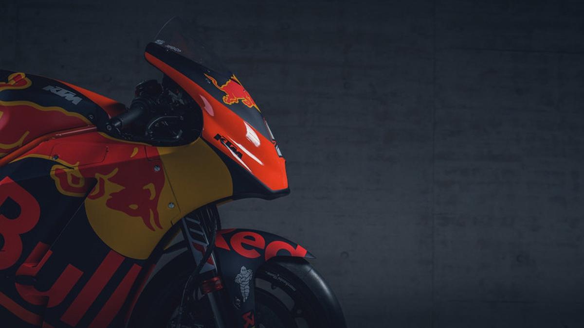 Red bull livery Moto