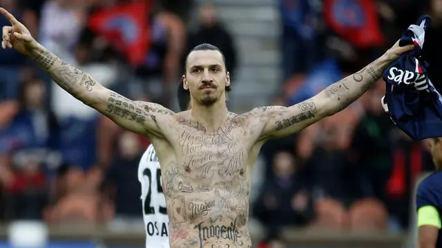 Alasan Ibrahimovic Pamer Tato