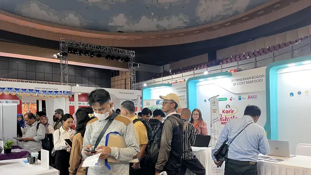 Suasana Job Fair Karir Jakarta (Foto: Winda Nelfira/Liputan6.com)