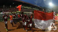Persipura Jayapura menutup turnamen dengan kemenangan 4-2 atas tamunya PSM Makassar di Stadion Mandala, Minggu (18/12/2016) sore WIB. (PT GTS)