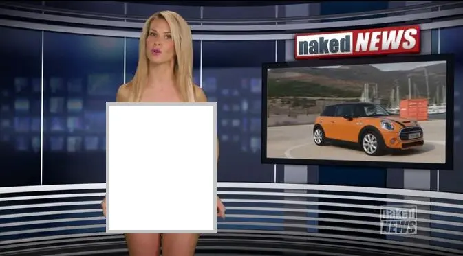 Naked Show, Sajikan Berita dari Presenter Telanjang