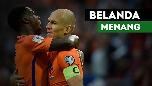 Belanda berhasil menjaga peluang lolos ke putaran final Piala Dunia 2018 setelah mengalahkan Bulgaria 3-1.