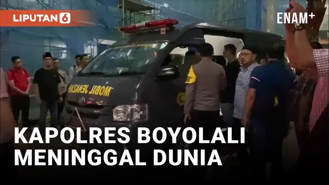 VIDEO: Kapolres Boyolali AKBP Muhammad Yoga Meninggal Usai Kecelakaan