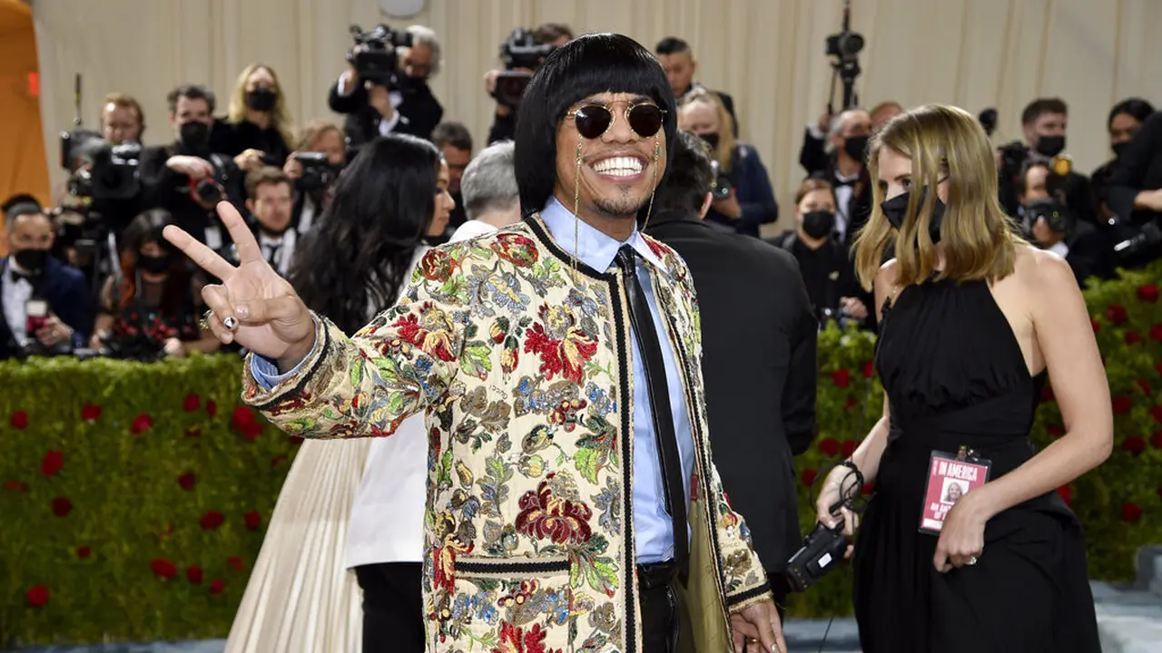 Anderson .Paak di Met Gala 2022. (Evan Agostini/Invision/AP)