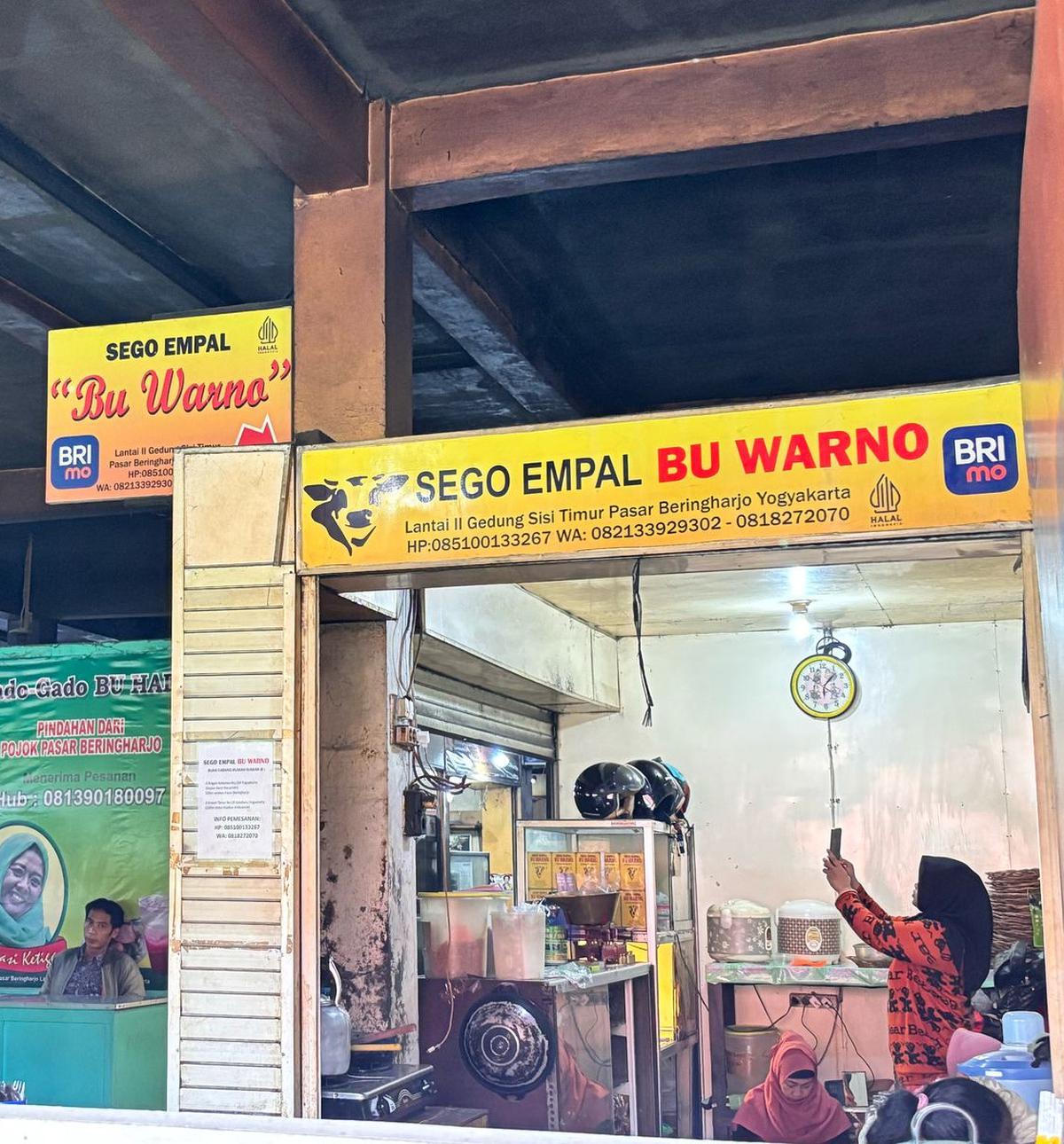 Sego Empal Bu Warno