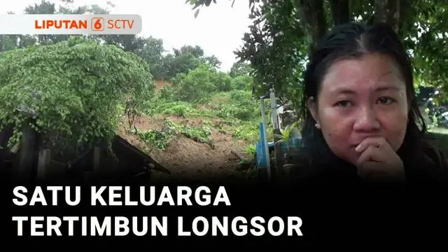 VIDEO: Satu Keluarga Tertimbun Longsor di Samarinda, 2 Orang Tewas