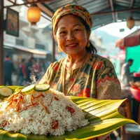 cara bikin nasi uduk ©Ilustrasi dibuat AI