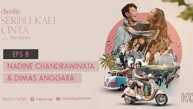 Dimas Anggara dan Nadine Chandrawinata