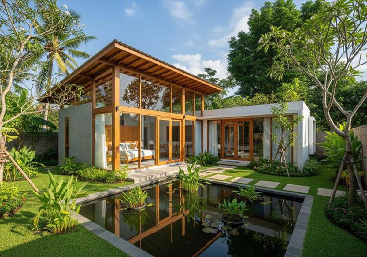 7 Desain Rumah Kecil ala Villa Pedesaan, Inspirasi Hunian Asri, Nyaman, dan Fungsional