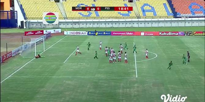 VIDEO: Melihat Lagi Gol Indah Striker PSS, Irfan Jaya ke Gawang Madura United di Piala Menpora 2021