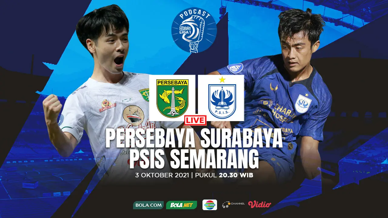 Podcast BRI Liga 1 - Persebaya Surabaya Vs PSIS Semarang