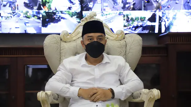 Wali Kota Surabaya Eri Cahyadi. (Dian Kurniawan/Liputan6.com)