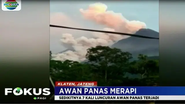Waspada, Luncuran Awan Panas Merapi Mengarah ke Kali Gendol