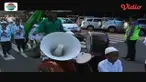Warga Solo menggelar festival hadrah untuk memperingati Isra Miraj Nabi Muhammad SAW.