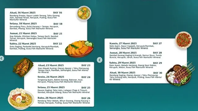 Jadwal dan Menu Sahur Ramadhan Di Kampus UGM 2025