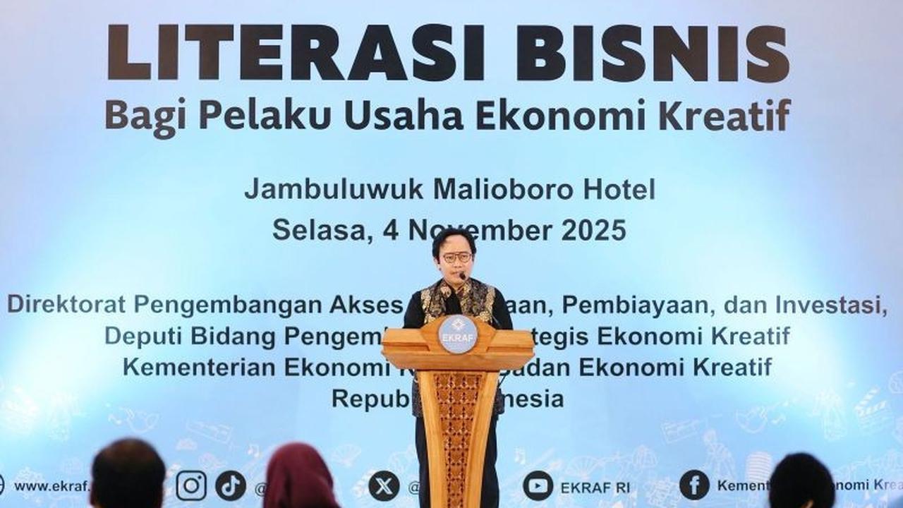 Kemenekraf Dorong Literasi Bisnis Ekonomi Kreatif Tingkatkan Daya Saing Pelaku Usaha Lokal