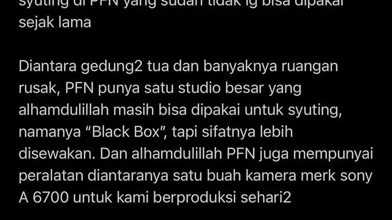 Curhat Ifan Seventeen Setelah Jadi Dirut PFN, Ngaku Tak Dapat Dana APBN dan Banyak Ruangan Rusak