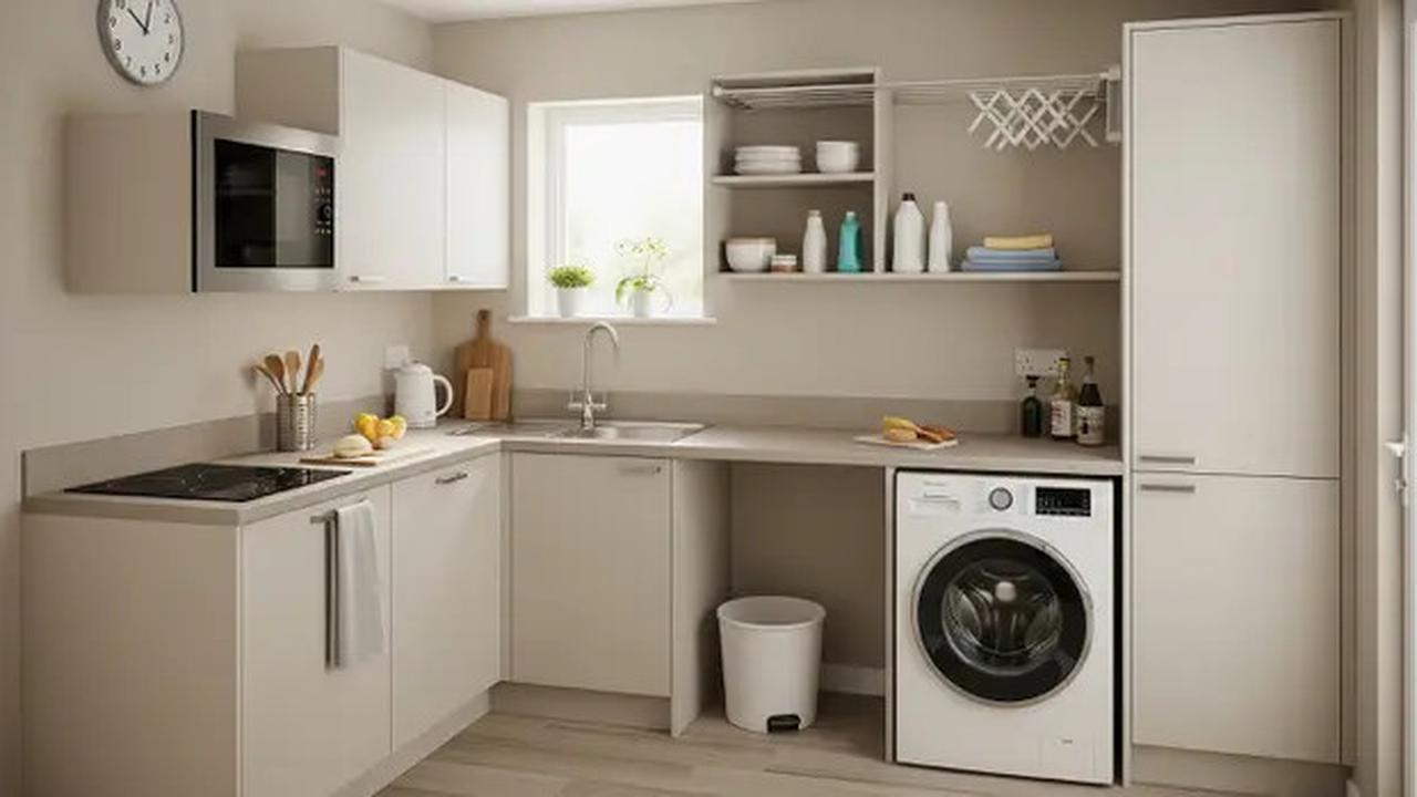 5 Tips Menyatukan Dapur dan Ruang Laundry untuk Hunian Kecil, Anti Sumpek