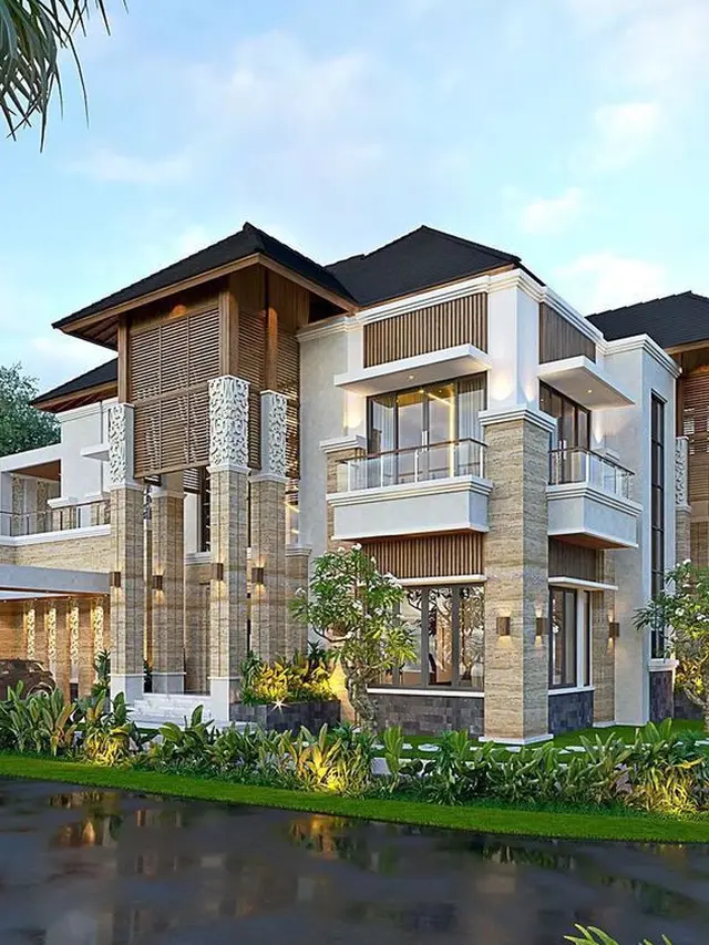 7 Ide Desain Rumah Bali Modern yang Keren untuk Inspirasi Tempat Tinggal Impianmu