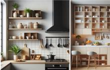 5 Desain Rak Dapur Minimalis yang Cocok untuk Dapur Cantik Impian, Fungsional dan Praktis