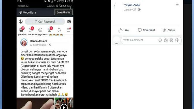 [Cek Fakta] Jasad Siswa SMPN6 Tasikmalaya Sudah Diambil Organ Tubuhnya, Benarkah?