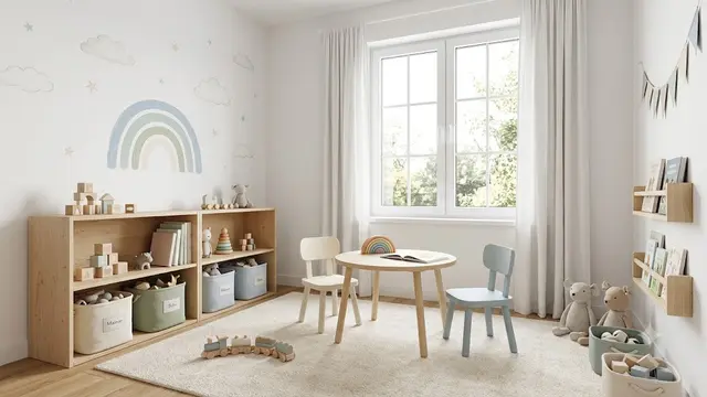 Dekorasi Minimalis dengan Warna Pastel yang Menenangkan