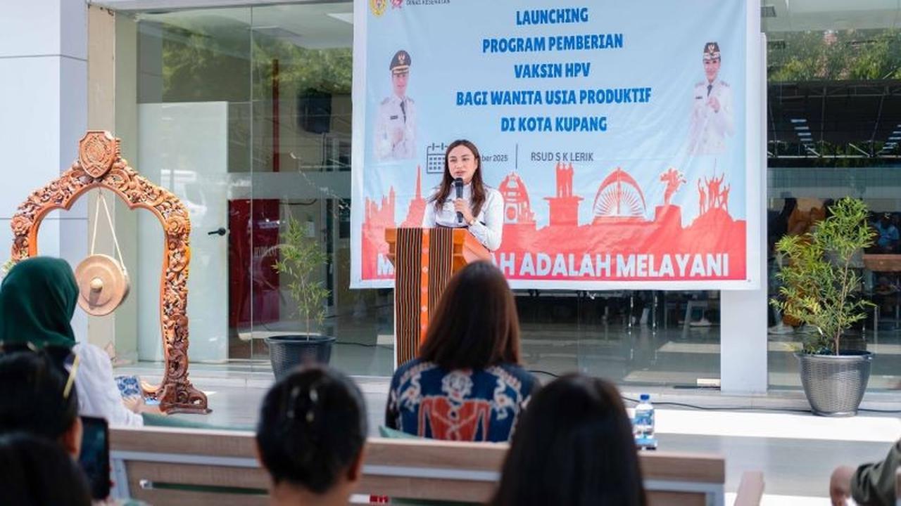 Pemkot Kupang Perluas Akses Vaksin HPV Gratis, Lindungi Perempuan dari Kanker Serviks