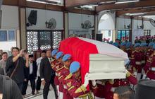 Prabowo Pimpin Upacara Pemakaman Wapres Keenam RI Try Sutrisno