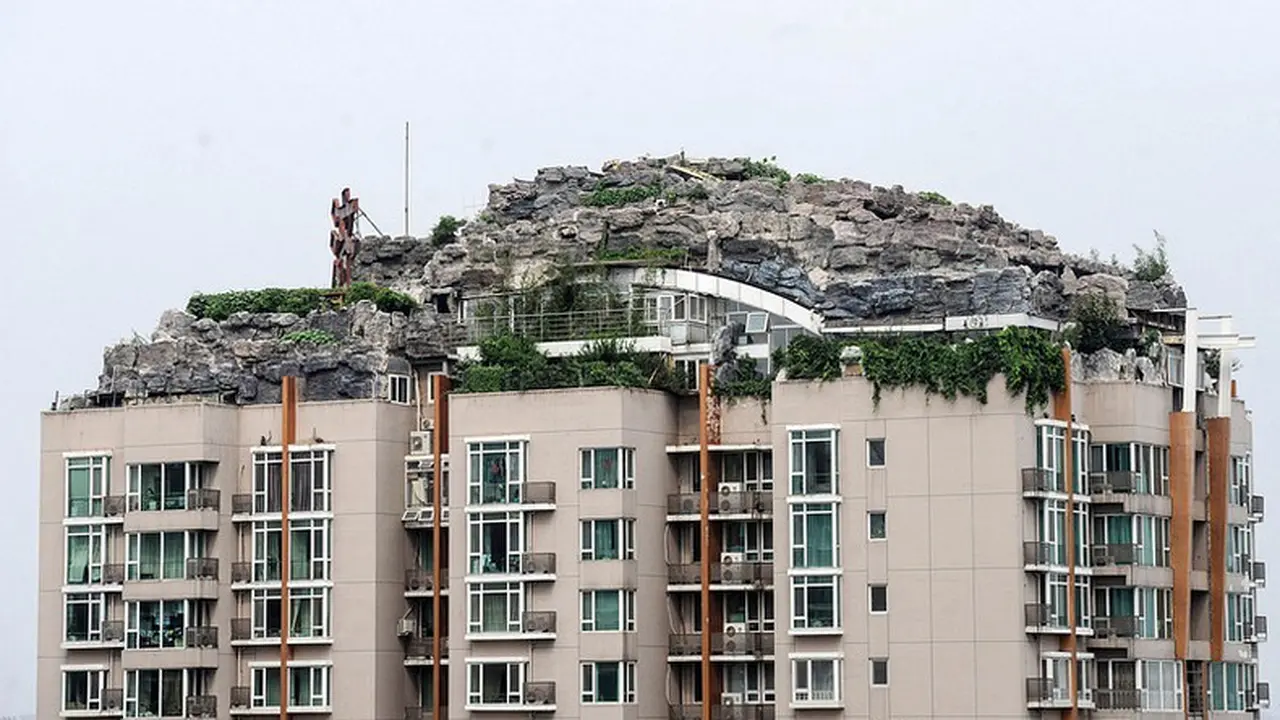 Di Beijing Ada Vila yang Dibangun di Atas Apartemen