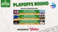 Link Live Streaming IBL Playoff 2022 di Vidio Hari Ini : Pelita Jaya Bakrie vs RANS PIK Basketball