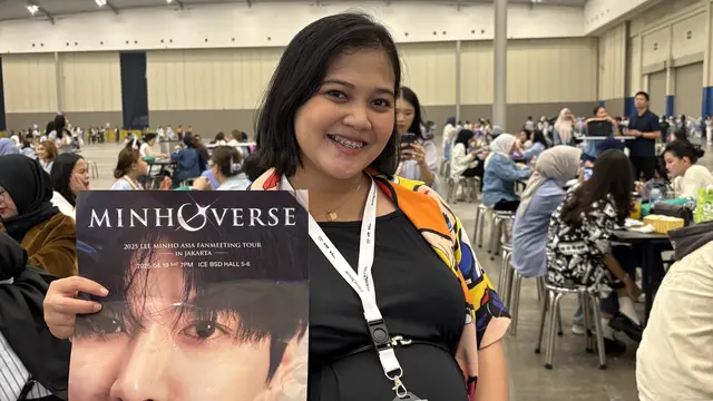 Susan Rela Nonton Lee Min Ho di Jakarta Meski Sedang Hamil Sembilan Bulan. [Anisha/Fimela]