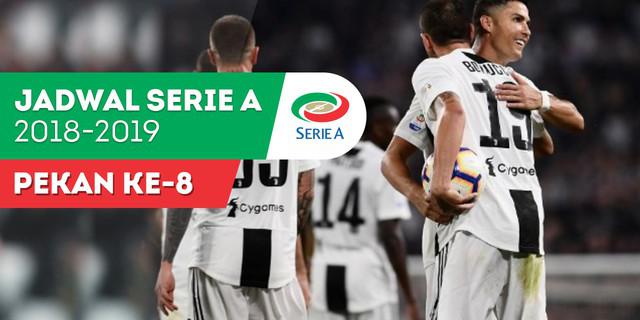 VIDEO: Jadwal Serie A pekan ke-8, Juventus Tantang Udinese