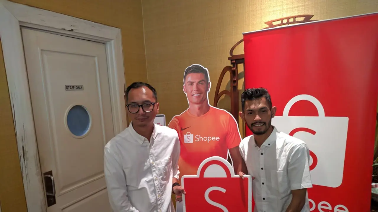 Wawancara Eksklusif bersama Martunis bersama Shopee, Selasa (3/5/2019), di Jakarta Selatan.