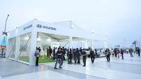 Booth Hyundai di Jakarta International Stadium