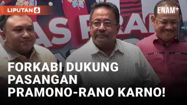 Rano Karno Sambut Forkabi di Kediamannya