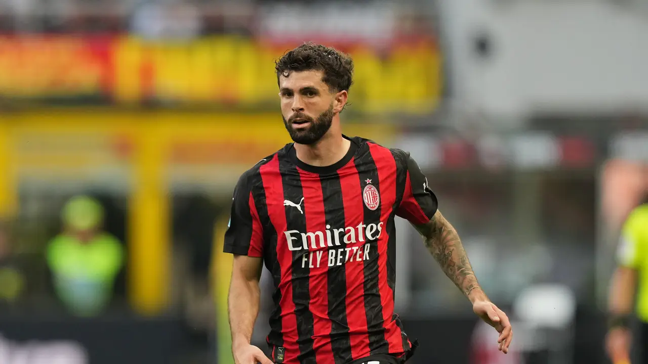 Pemain AC Milan Christian Pulisic