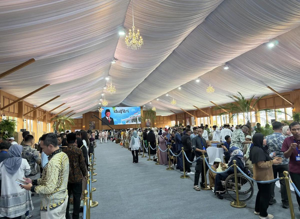 Intip Ragam Menu Open House Istana, dari Opor hingga Es Teler