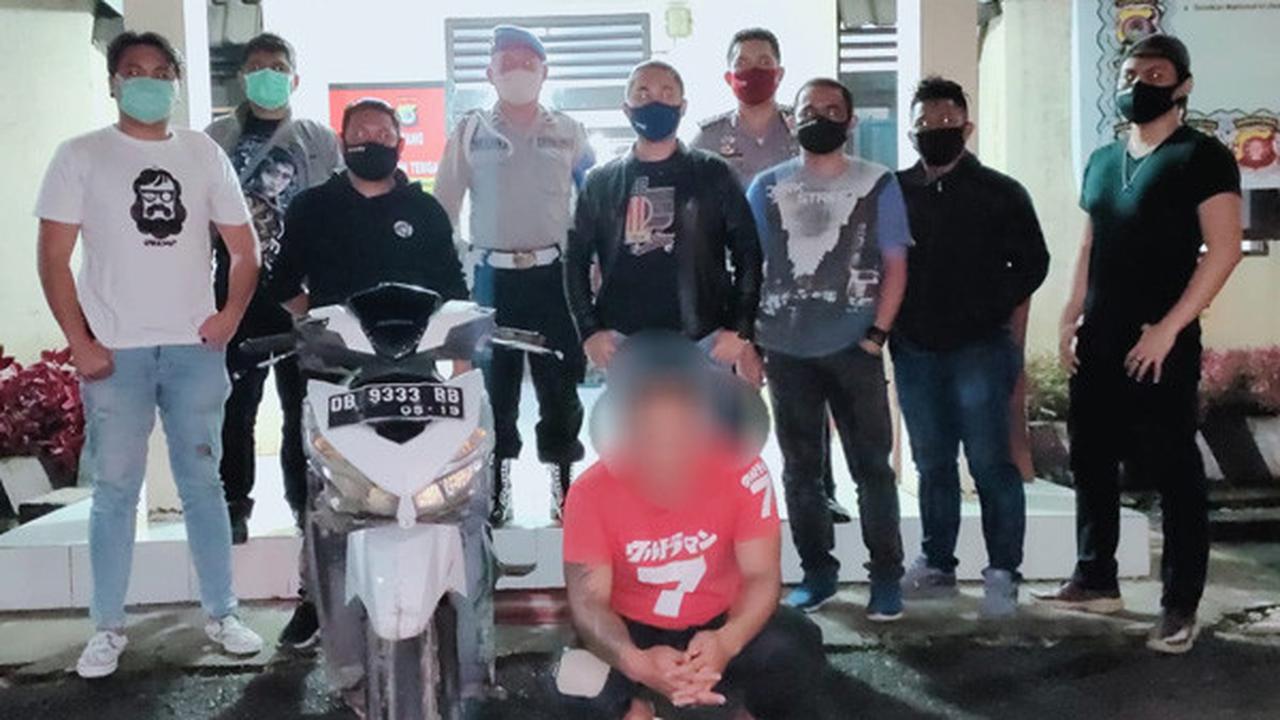 Tim URC Totosik bergerak menuju lokasi dan mengamankan pelaku bersama barang bukti sepeda motor milik korban.