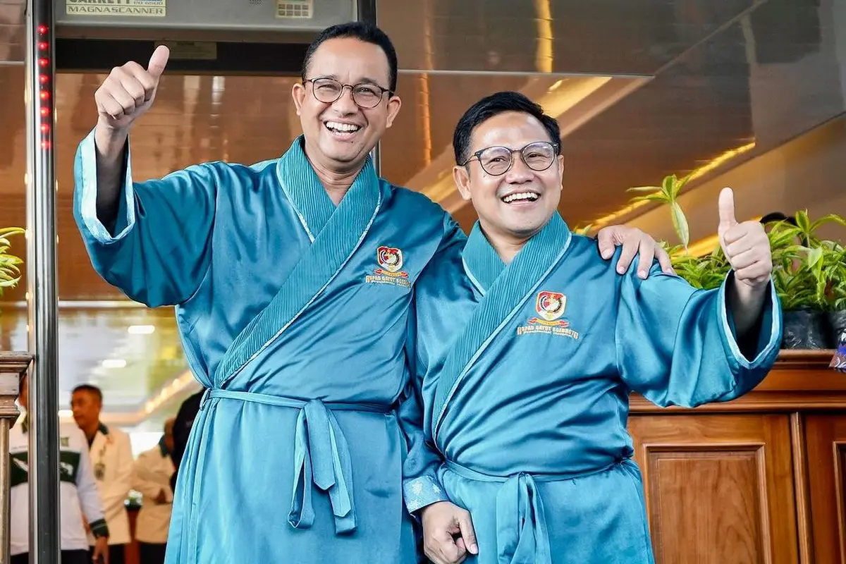 Anies Baswedan dan Cak Imin. (Foto: Dok. Instagram @cakiminow)