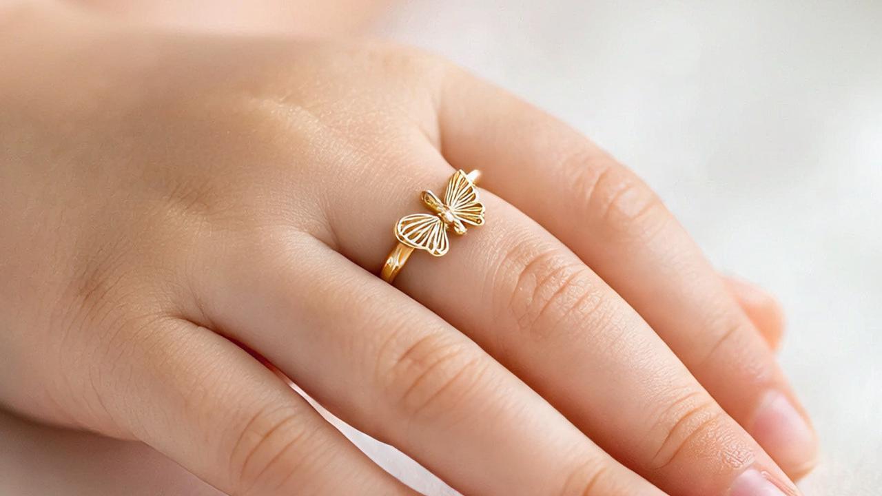 7 Inspirasi Model Cincin Emas Anak Perempuan, Bikin Si Kecil Makin Gemas dan Menawan